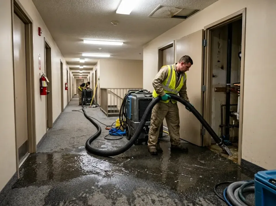 multi-unit-apartment-hallway-f-005 — frequently asked questions, Emergency Burst Pipe Water Extraction & Removal in Bath, PA